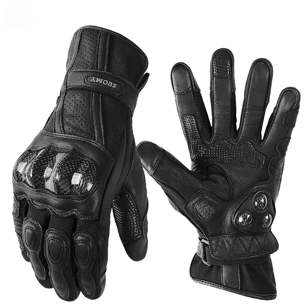 Перчатки мужские с закрытыми пальцами дышащие митенки для езды на мотоцикле