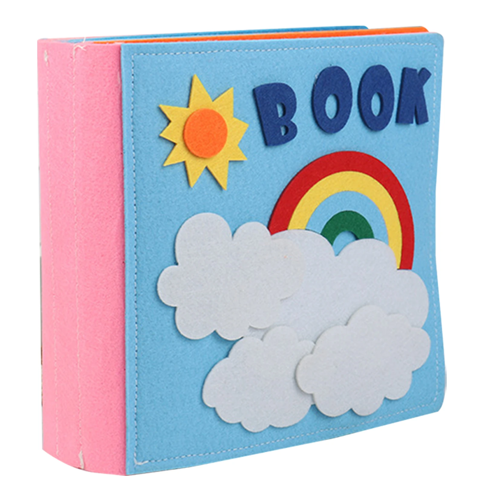 

Busy Book Quiet Books Felt Sensory Story Book Bright Colors Toddler Activity Book Attract Attention Develop Curiosity And Motor