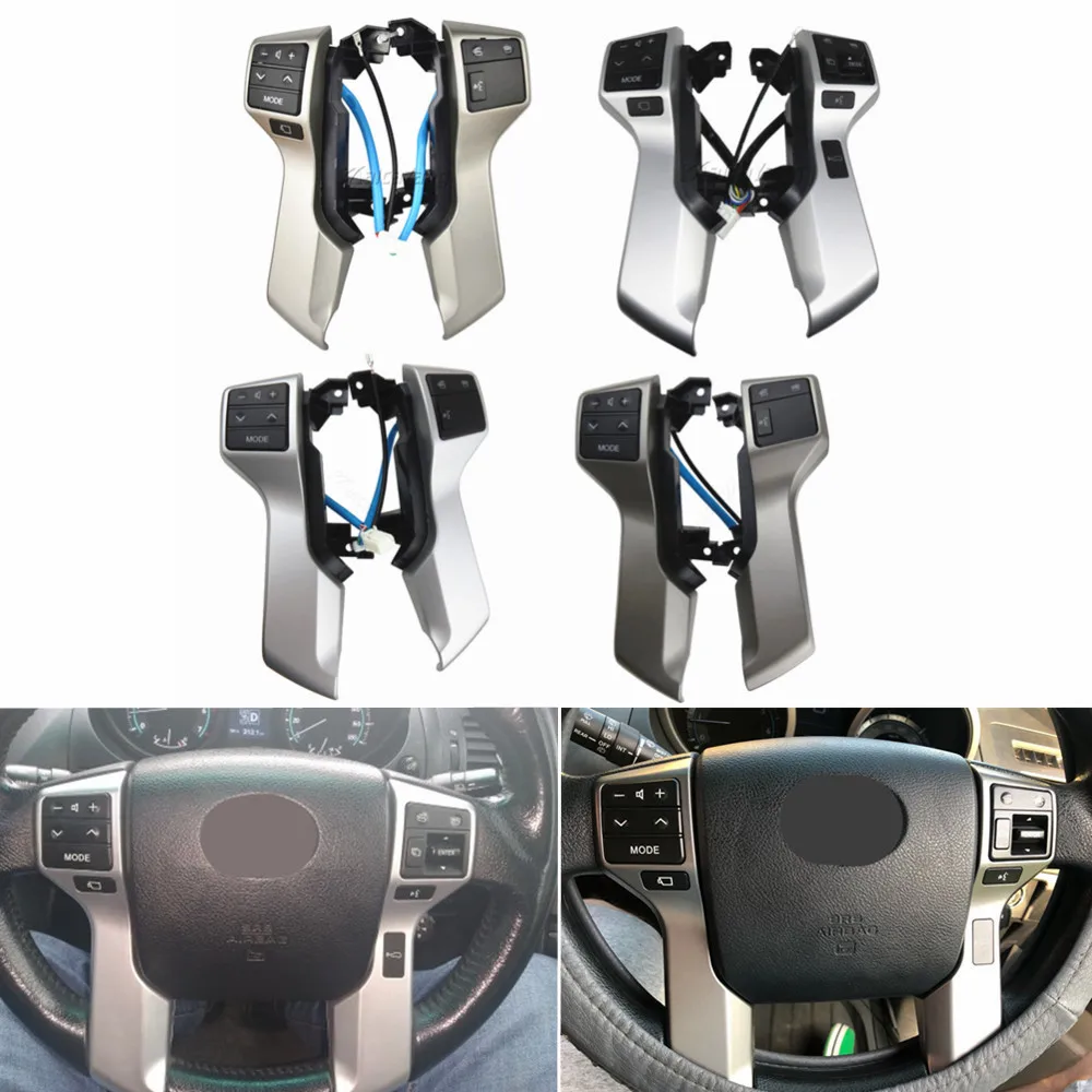 

Steering Wheel Switch Control Button Assy For Toyota Land Cruiser Prado Bluetooth Steering Wheel Control 84250-60180
