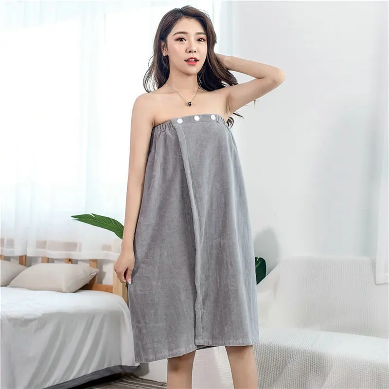 

Банное полотенце, банные халаты из 100% хлопка, нагрудный халат, женские сексуальные топы-трубы, супермягкая хорошо впитывающая одежда для са...