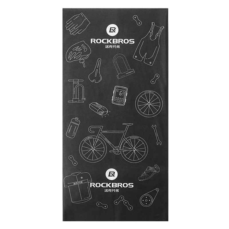 

ROCKBROS велосипедный шейный Гетр Бандана Маска чехол на шею гетры дышащие маски с принтом для женщин мужчин для улицы
