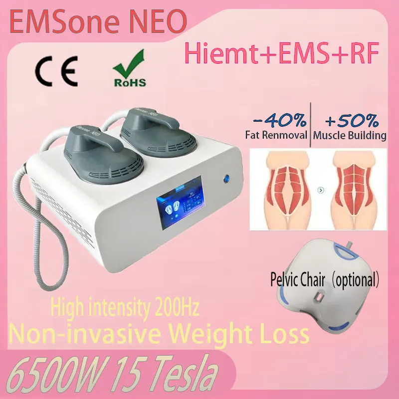 EMS машина для похудения 6500 Вт Профессиональная EMSone NEO RF-технология Удаление жира и