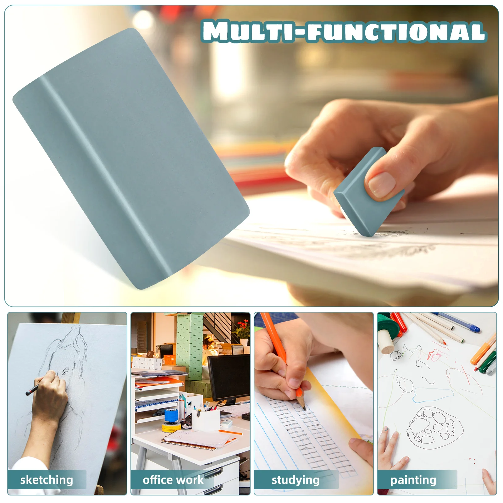 12 шт. ластик ластики для рисования разминающие школьные дети эскизы печать