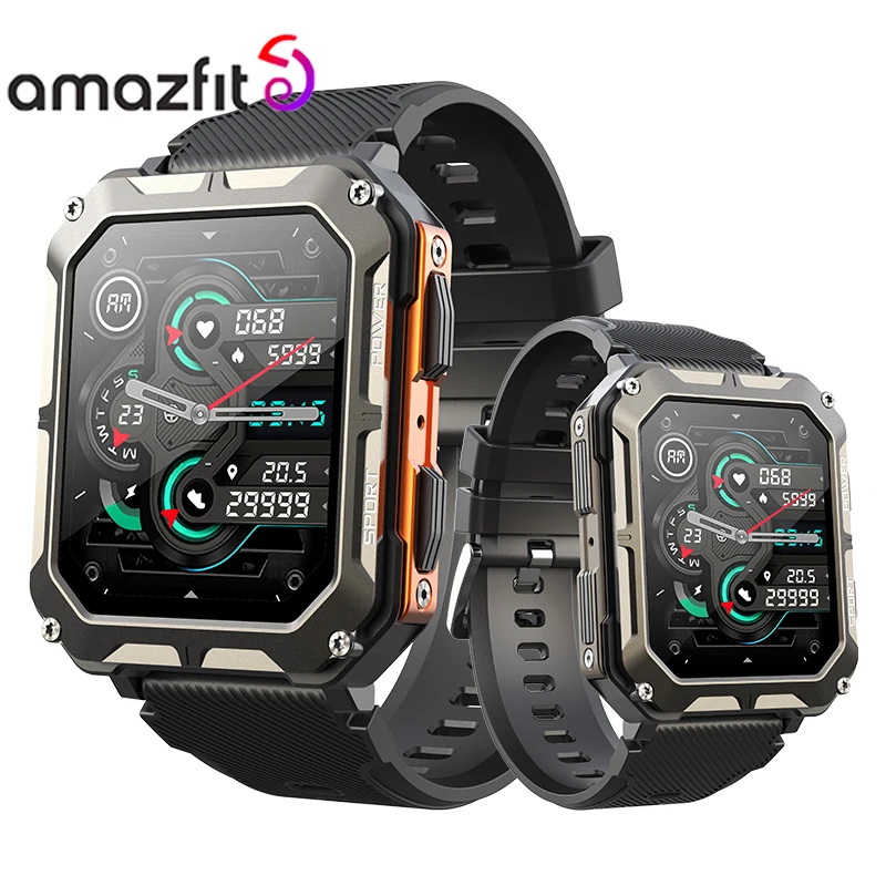 

Новинка 2023 Смарт-часы Amazfit для мужчин водонепроницаемые часы спортивный умный Браслет для Huawei Xiaomi Apple Смарт-часы для женщин