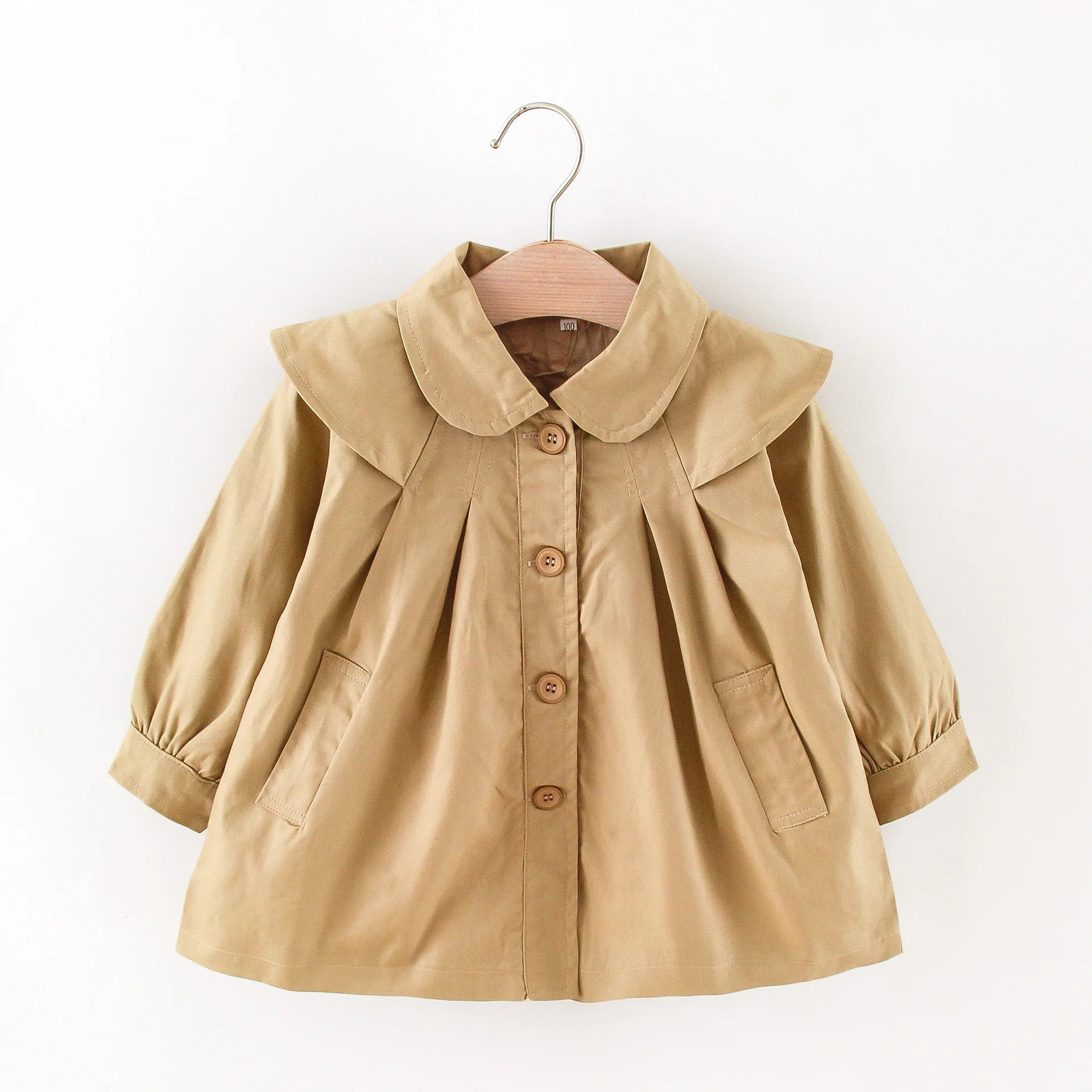 

Baby Jacket Infantil Girl Baby Coat Autumn Spring Baby Trench Double Breast Windbreaker for Girl Kids Jacket Spring Coats