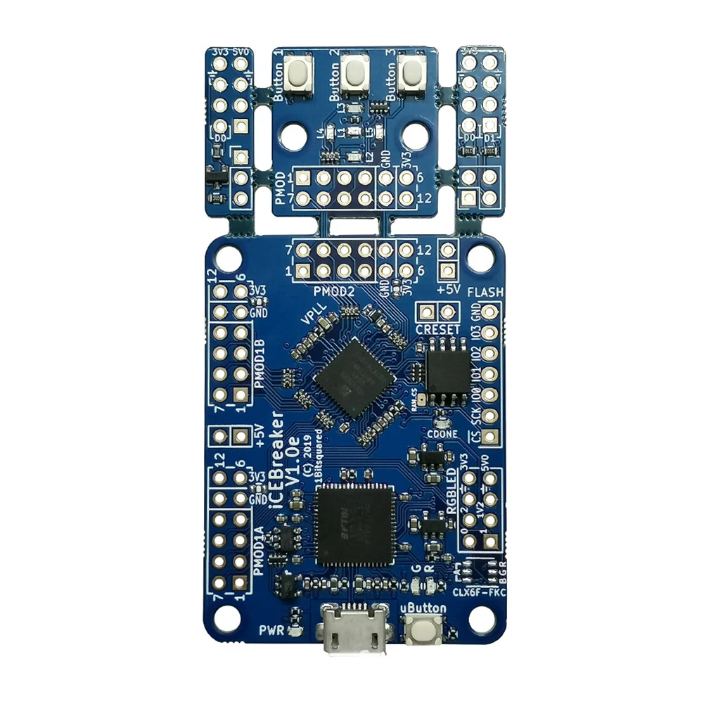 Для платы разработки Python FPGA ICEBreaker 1.0E графическое программирование легко