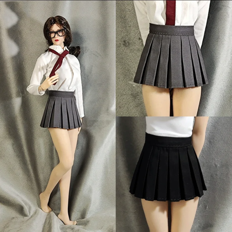

1/6 Scale Female Sodier Clothes Shirt JK Skirt Model for 12" Tbl Figure