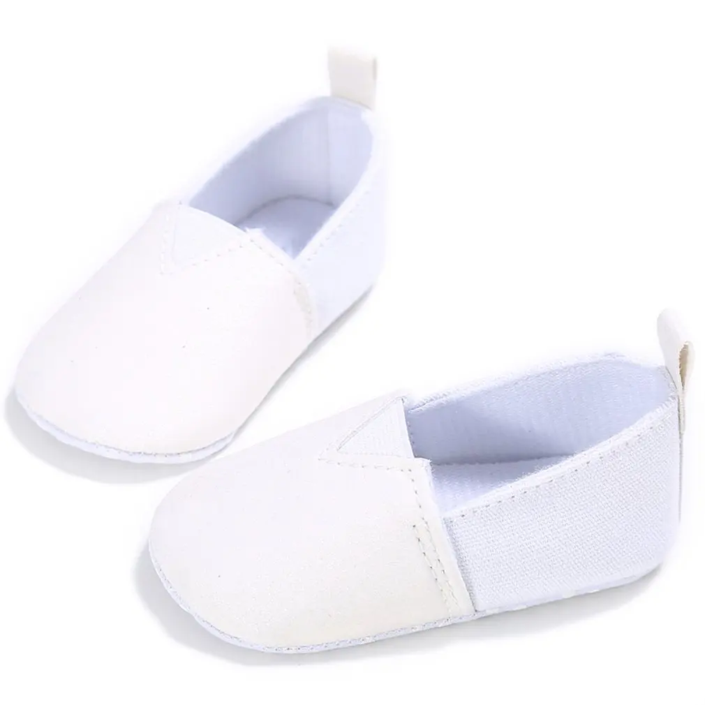 

2018 Lovely Newborn Baby Shoes First Walkers Shoes Anti-slip Soft Sole Casual Shining Design Bebe Moccasins for Toddler Infant
