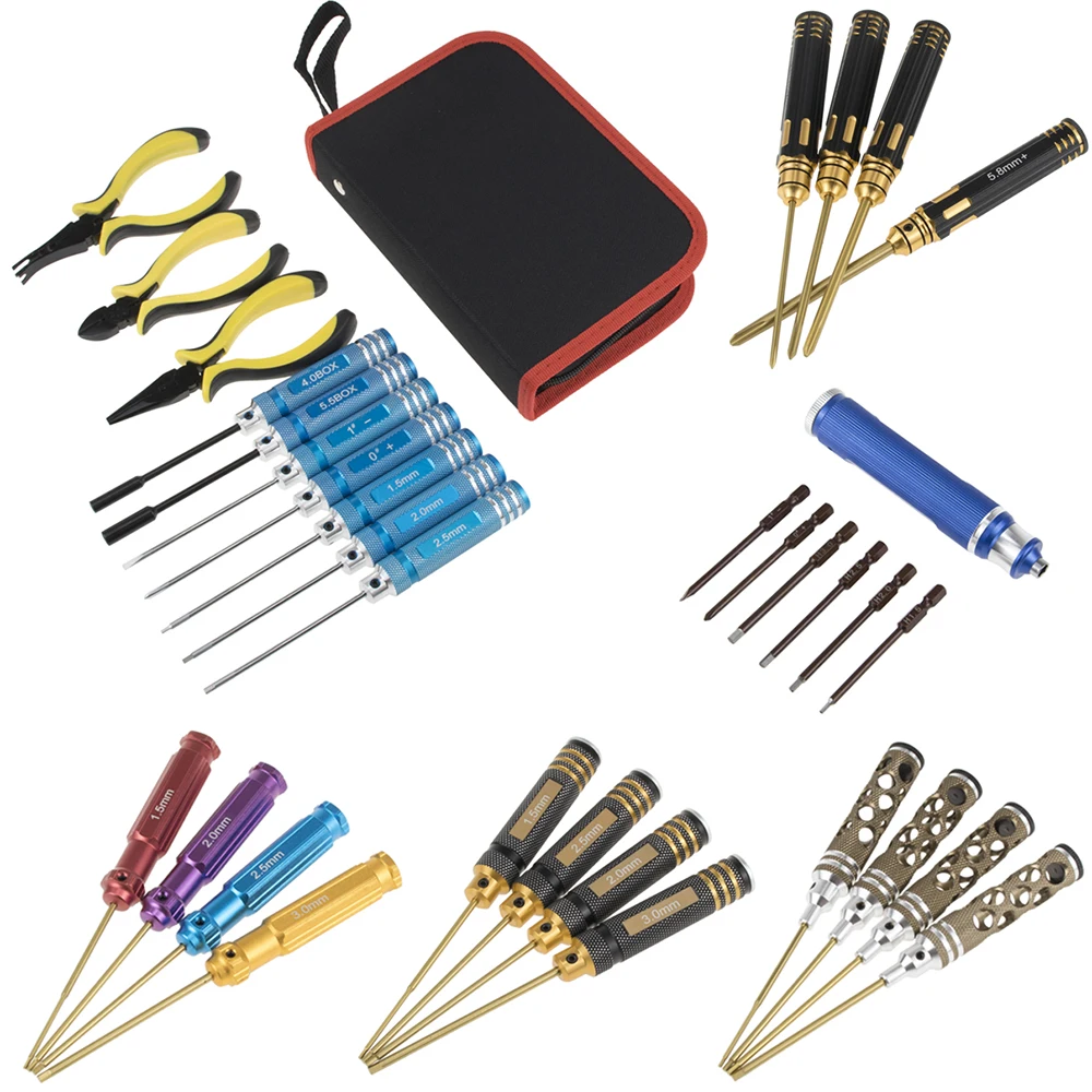 Helicopter Drone Aircraft Car Allen Wrench Repair Tools