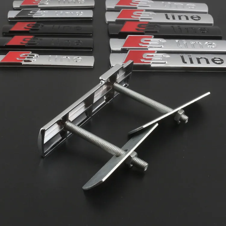 Автомобильный значок из металлического сплава для Audi A3 A4 A5 A6 A7 A8 S3 S4 S5 S6 S7 S8 Q3 Q5 Q7 TT S