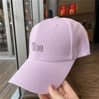 2022 spring summer baseball caps 5 colors letter embroidery sun cap ins women outdoors street visors adjustable
