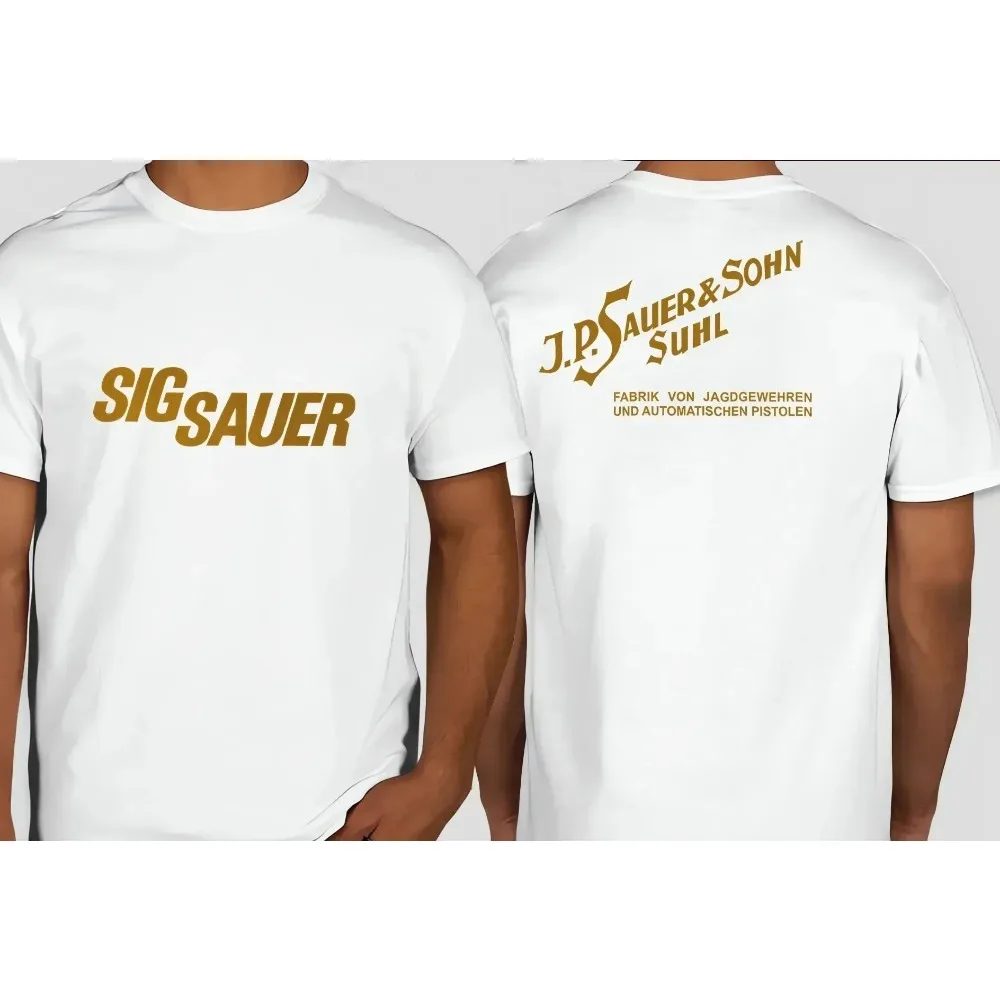 Мужская футболка с рисунком Sig Souer Gun 2024 армейский топ для боеприпасов