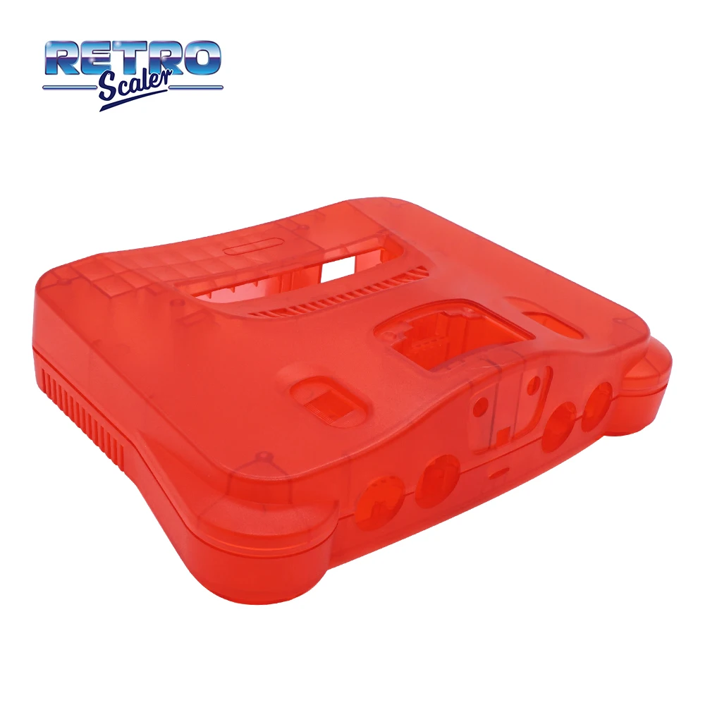 RetroScaler Translucent Replacement N64 Shell N64 Case Compatible All Region Nintendo N64  Retro Video Game Console