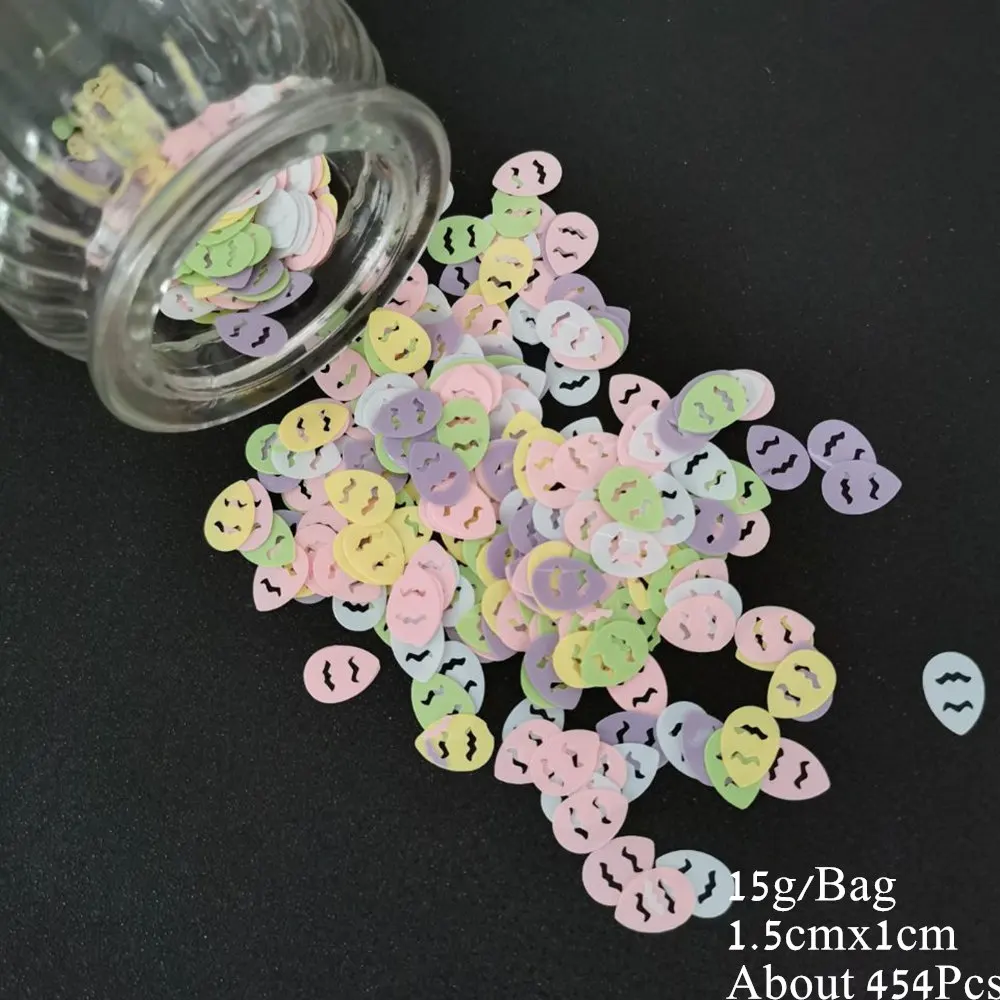 15g happy easter confetti egg rabbit table sparkly scatter decoration ornament home house decor easters day party supplies free global shipping