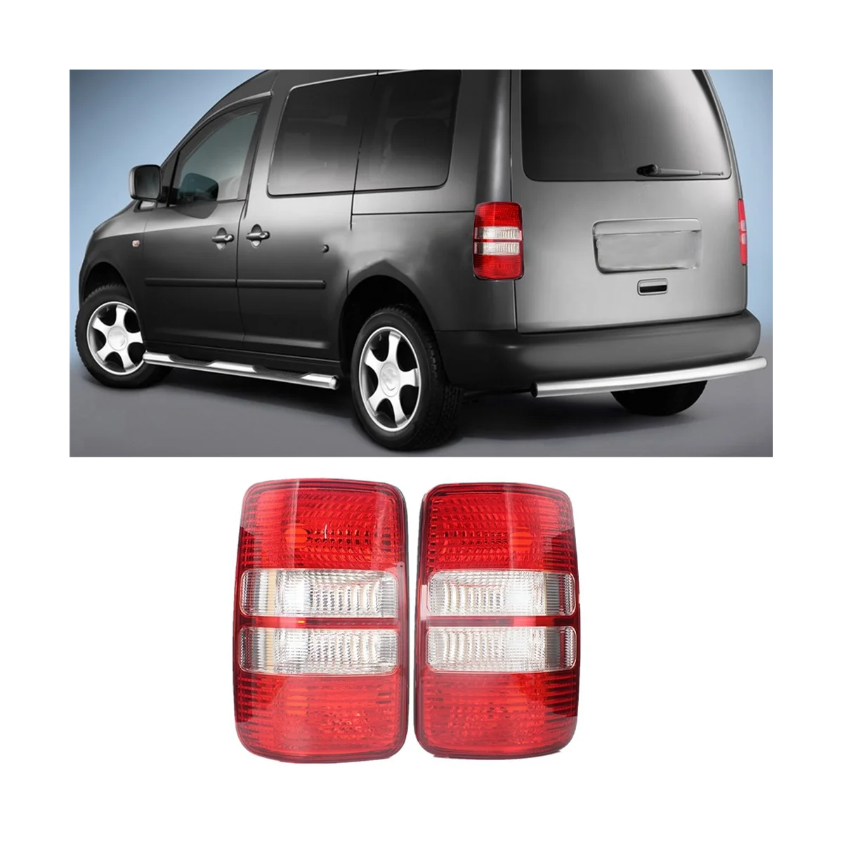 Задняя левая задняя фонарь противотуманная фара 2K5945095B для VW Caddy Kasten Life Box 2011-2015