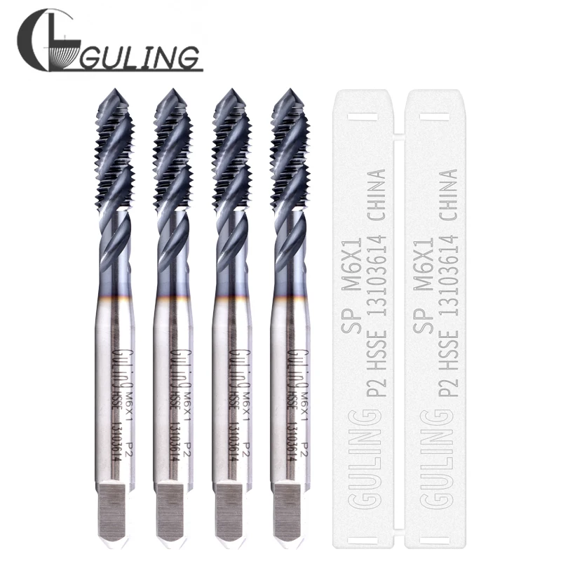 

Метчики для резьбы GULING HSSE-M35 JIS