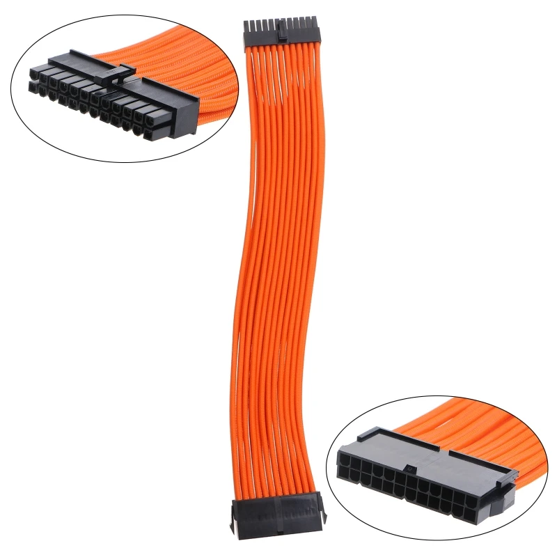 Комплект для удлинения кабеля 18AWG 24Pin ATX / 8 Pin GPU CPU 6Pin источник питания с гребнями 30