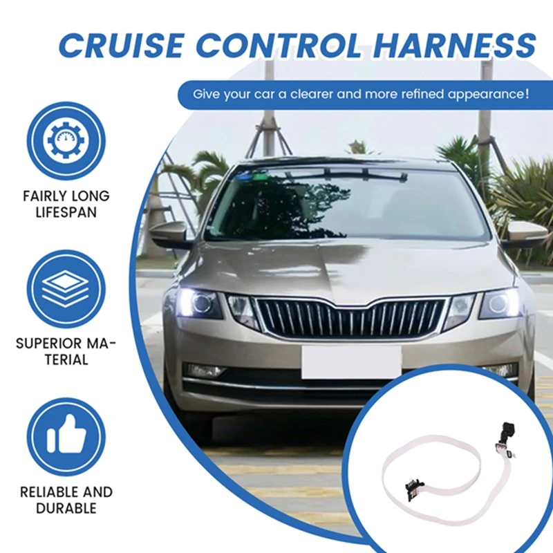 Для/Golf/ Passat /Tiguan / Skoda автоматический модуль круиз-контроля катушка с разъемом 6