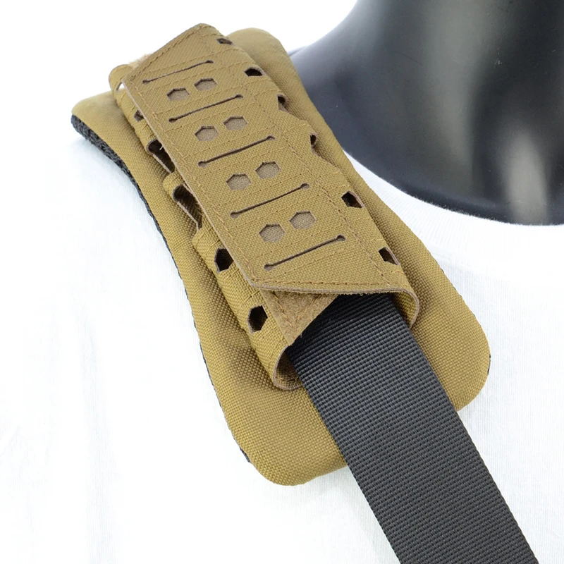 1 Pair Tactical Shoulder Strap Pads Relieve Shoulder Cover A