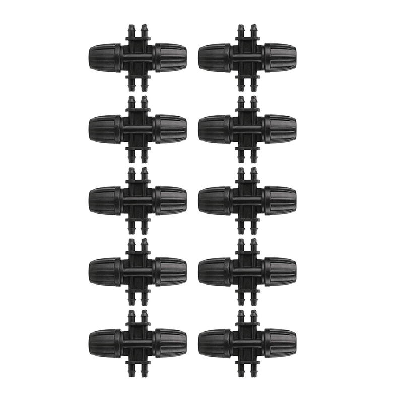 

10 штук капельницы для полива сада 8/11 дюймов до 3/4 дюйма быстрое соединение шланга 6 типов мини-соединений для полива