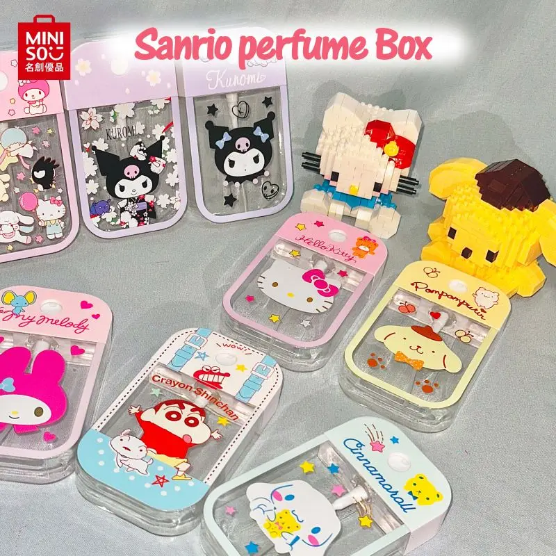 Sanrio дорожная Фотографическая бутылка для спирта Kawaii Kuromi Cinnamoroll подарки мальчиков