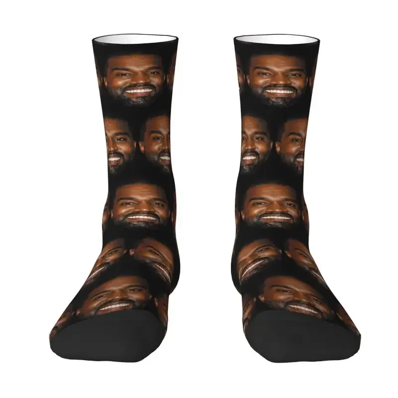 

MEN'S funny Kwest meme dress unisex comfortable warm 3D print crew socks