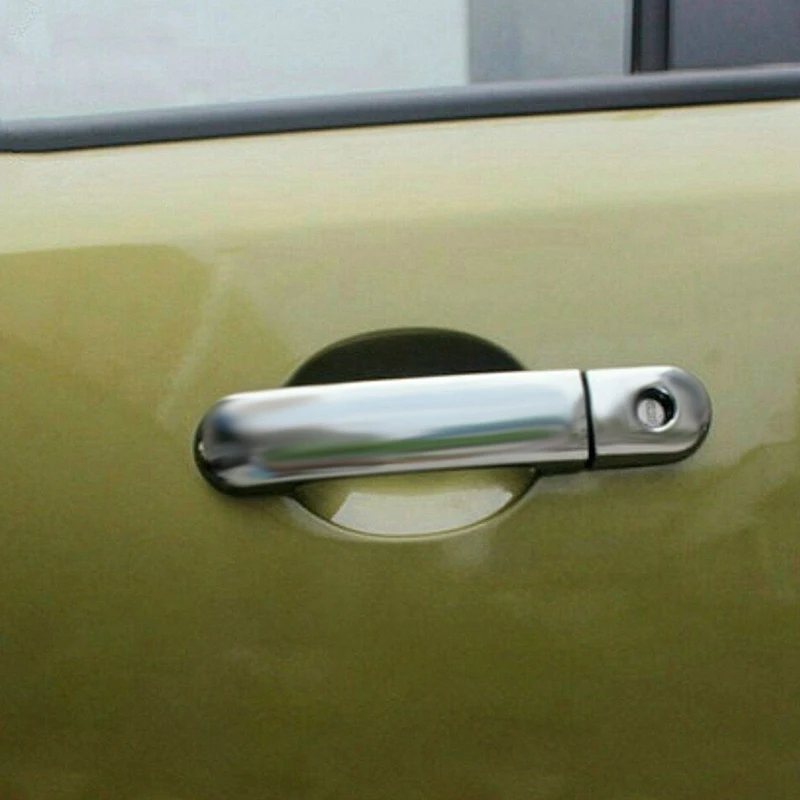 Для Nissan Versa Tiida Livina латио 2004-2011 хромированная внешняя зеркальная крышка с отделкой