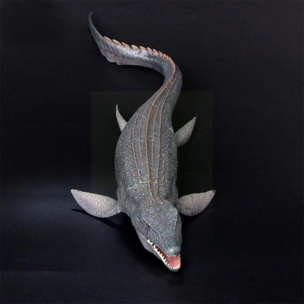 

Simulation Static Marine Animal Model Ornaments Movable Mosasaur Jaw Children Props Educational Decoration Kids Scene L2f8