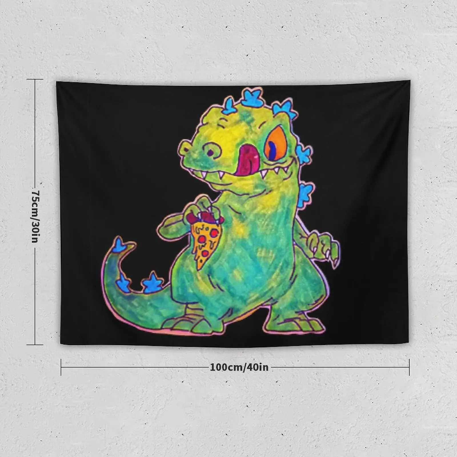 Ретро Reptar гобелен эстетические комнатные декорации Забавный