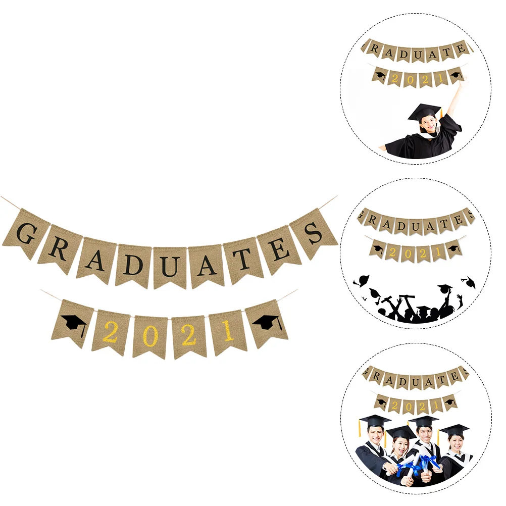 

1 Pc Practical Hanging Adornment Interesting Party Prop Banner Dangling Bunting