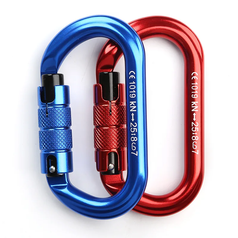 

Высокопрочный наружный замок для скалолазания, альпинизма, master lock, авиационная алюминиевая безопасная Пряжка оборудование для спуска по ск...