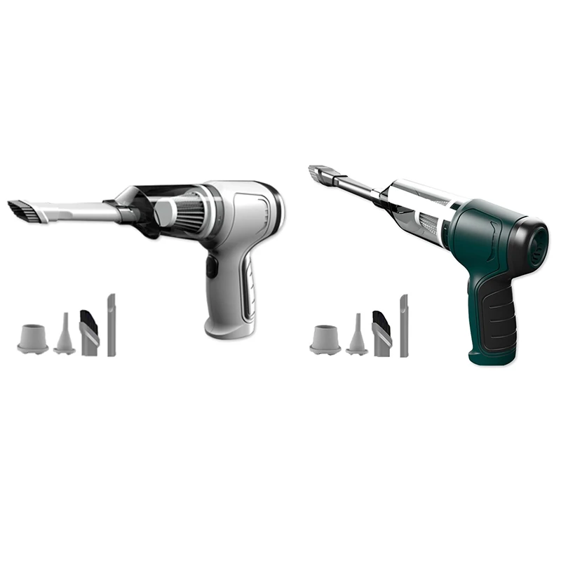 

120W Cordless Air Blower Handheld Portable Air Duster Mini 9000Pa Wireless Car Vacuum Cleaner Cyclonic Suction Home