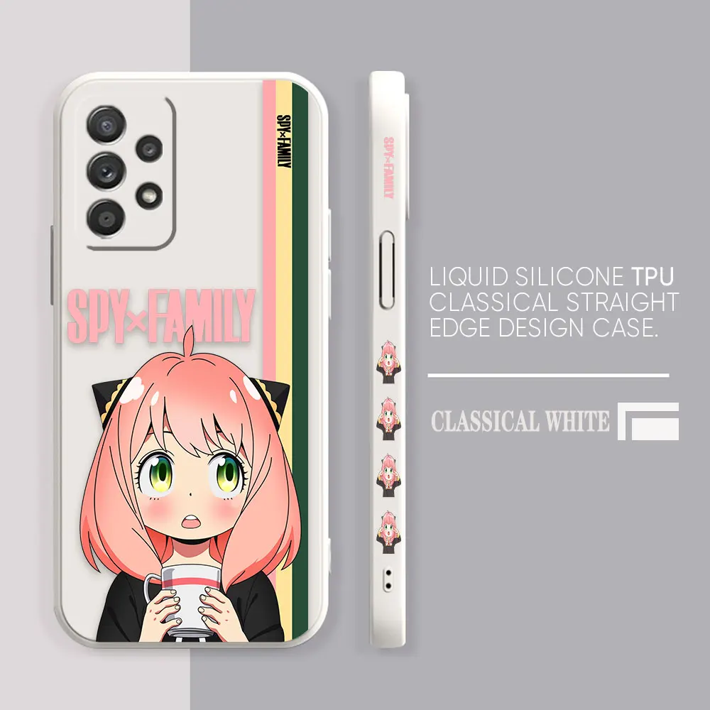 Case For Samsung Galaxy A91 A14 A73 A72 A71 A53 A52 A51 A42 A33 A32 A22 A21S A13 A12 A715F A52S A22S 4G 5G Case SPY Family ANYA