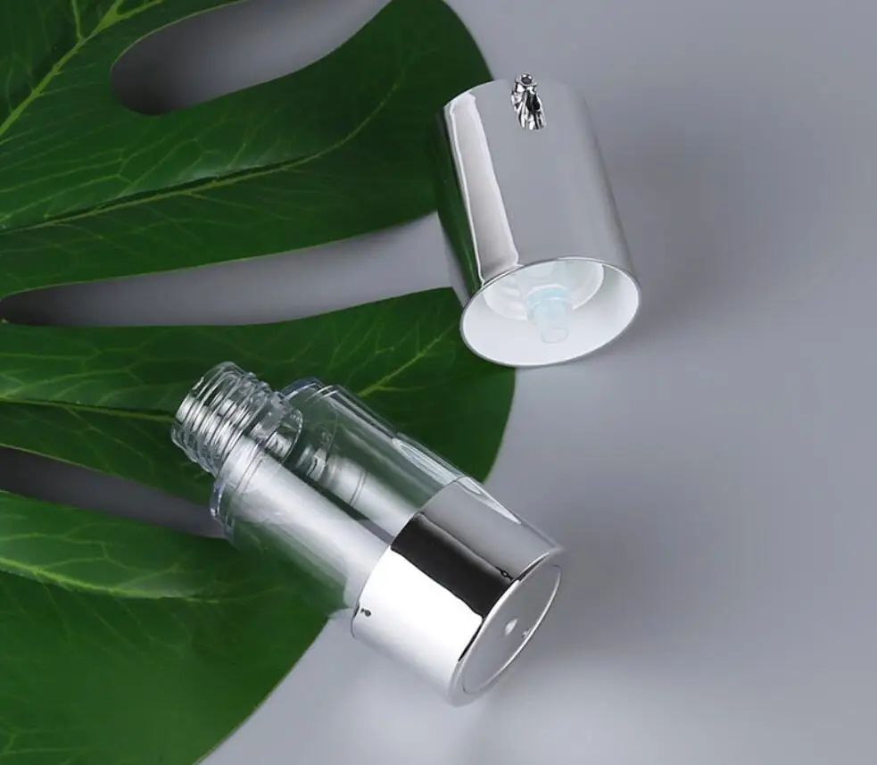 Вакуумная бутылка 30 мл без воздуха флакон с УФ серебряным вакуумным насосом