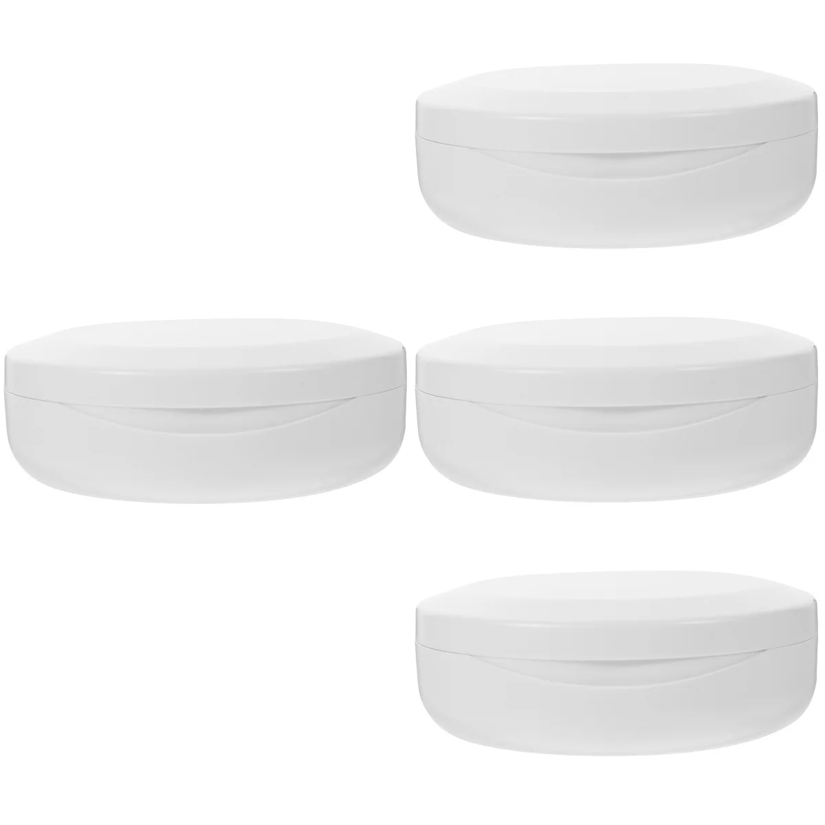 

4pcs Portable Retainer Case Retainer Storage Box Teeth Guard Box