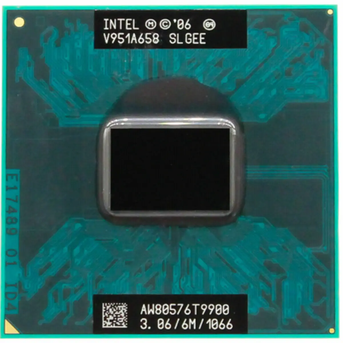 

Используется для Intel Core 2 Duo T9900 CPU Mobile SLGEE 3,06 ГГц 6 Мб 1066 МГц двухъядерный процессор