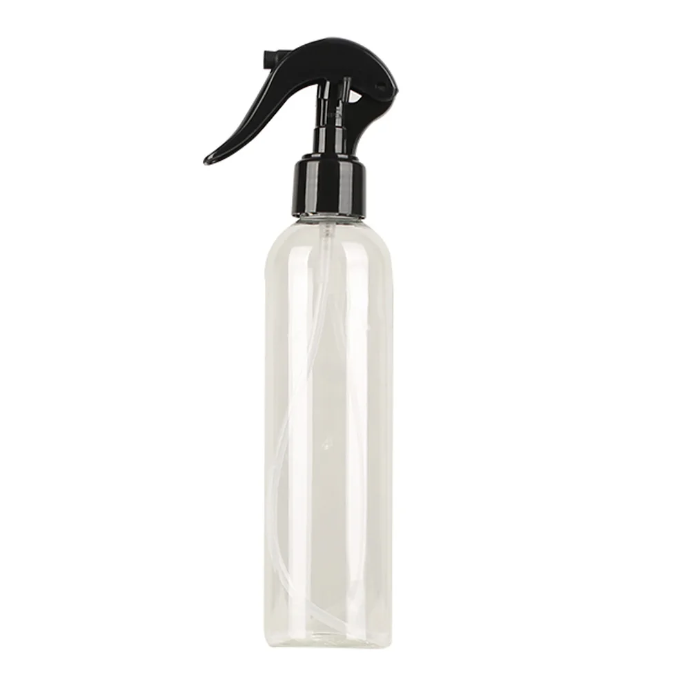 

300ml transparency color Plastic sprayer Watering Flowers bottle&water Spray Bottle&watering blow can with black trigger sprayer