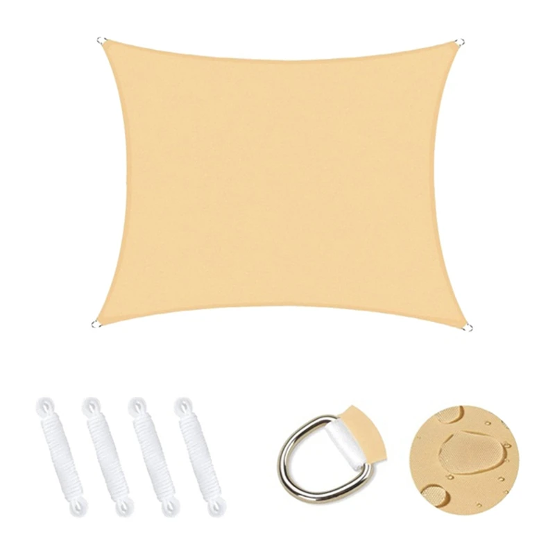 

Солнцезащитный козырек, водонепроницаемый наружный дневной козырек, УФ-блок, тент для патио, сада, двора, лужайки