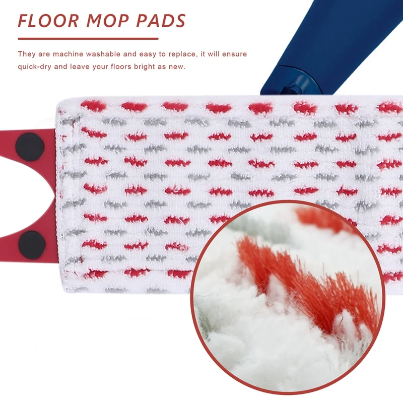 3 шт. сменные насадки для швабры из микрофибры
