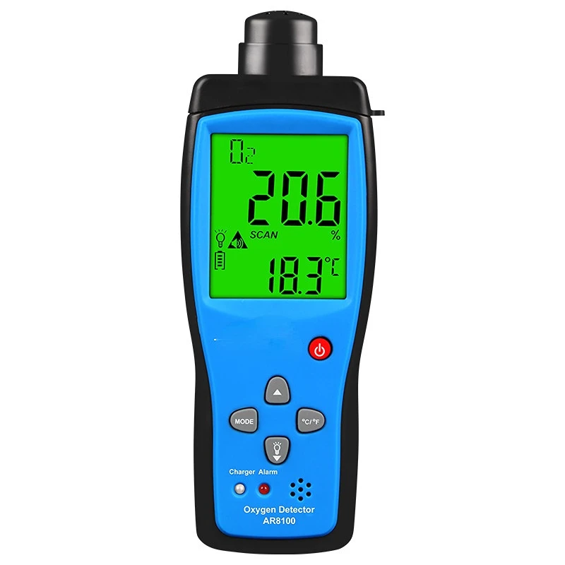 

Детектор кислорода, sigma AR8100/AS8404, портативный промышленный тестер концентрации кислорода O2