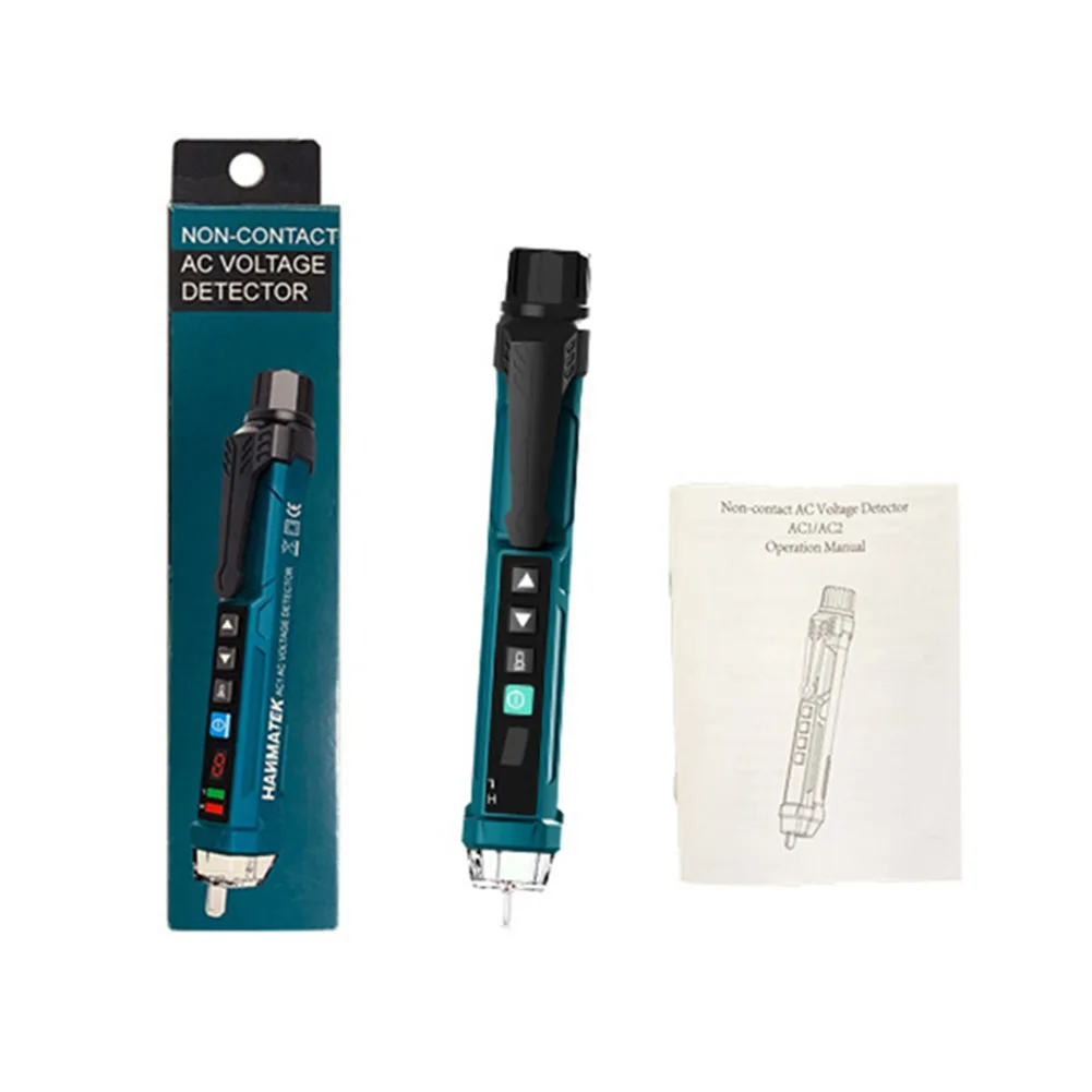 

Интеллектуальный Бесконтактный детектор напряжения переменного тока с сигнализацией, умный тестовый измеритель-ручка 12-1000 В, электрически...