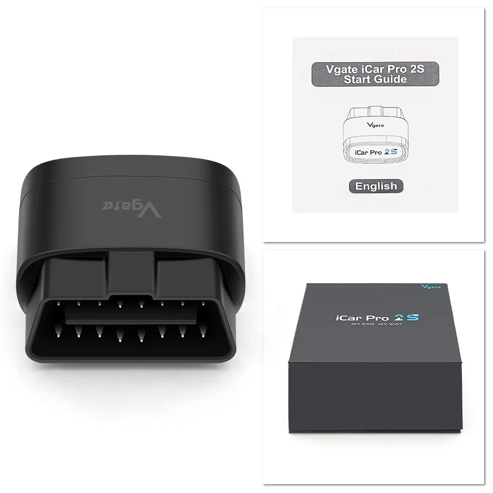 

2025 НОВЫЙ автомобильный OBD-сканер Vgate iCar Pro 2S Bluetooth 5,3 ELM327, обновленный диагностический инструмент EV BimmerCode для iOS/Android/ПК