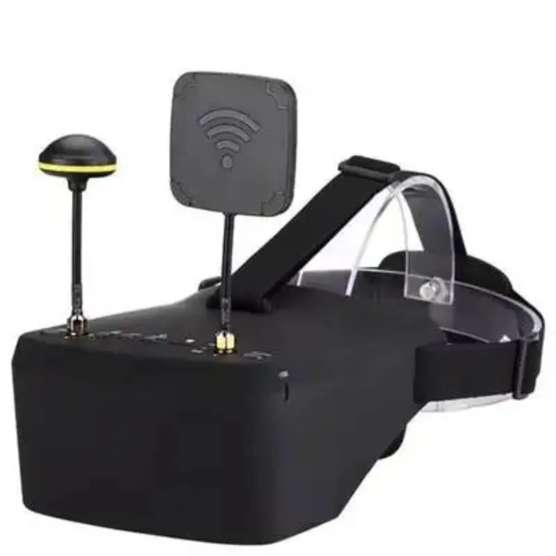 Фото Профессиональные FPV-очки 9IMOD LS-800D 5.8G 40CH с 5-дюймовым HD LCD-дисплеем 16:9, DVR и двойным антенным приемником №2