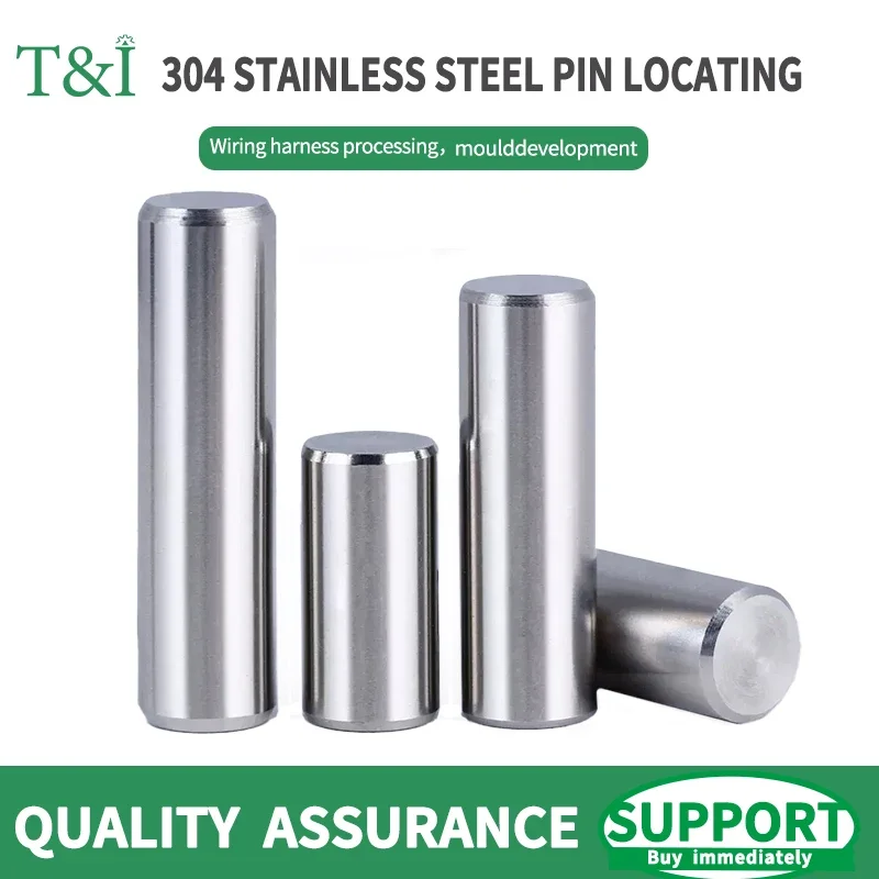 Прямой штифт из нержавеющей стали 304 фиксирующий вал твердое подходящее