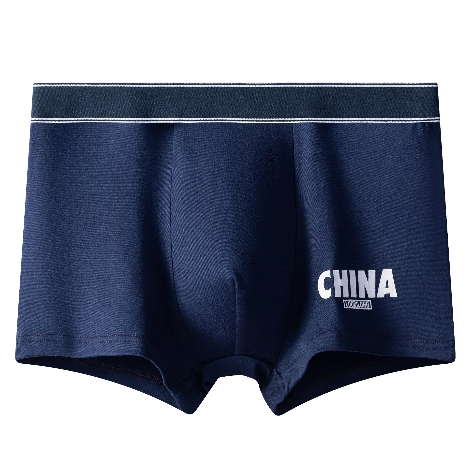 4-piece combination Douyin net red men's underwear men's boxer seamless youth mid-waist trendy printed boxers