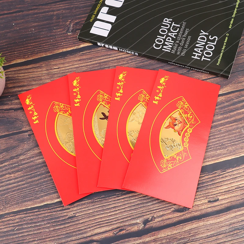 

Памятные банкноты из золотой фольги в год кролика, Китайский Зодиак 2023