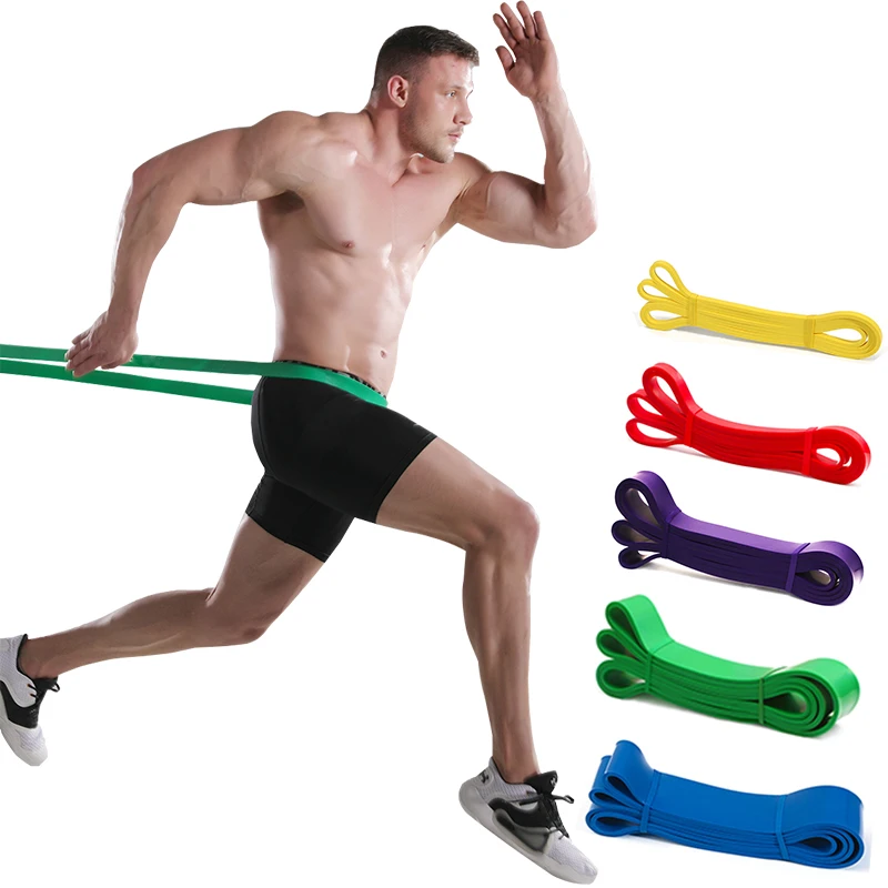 

Expanders Resistance Rubber Elastic Strength Portable For Exercises Sports Fitness Unisex Equipment Bands Pilates Gym Training