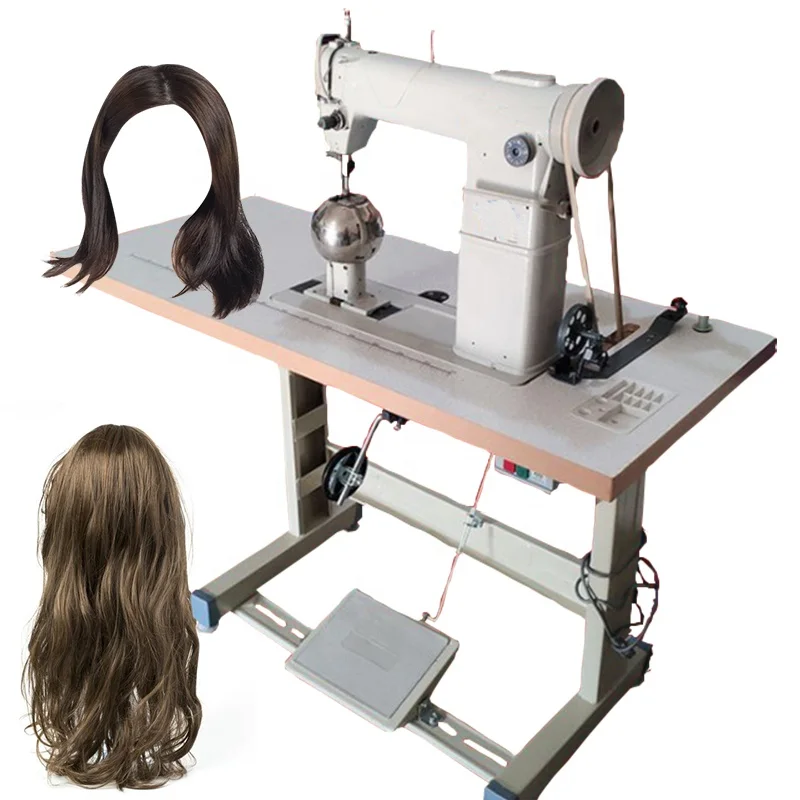 

Industrial Human Hair Wig Machine Hair Weft Household Single Needle Sewing Making Machinery with Ball