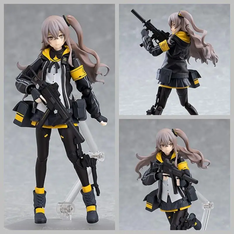 

Фигурка Figma UMP45 для девочек, аниме смены лица, Коллекционная модель куклы, игрушка, 14 см