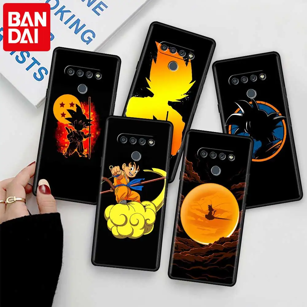 

Phone Case for LG K61 K41s G6 G7 K50 K50s K92 K40s G8 ThinQ K52 Q92 Q52 K40 K42 K71 Silicone Black Cover Dbz Dragon Ball Anime